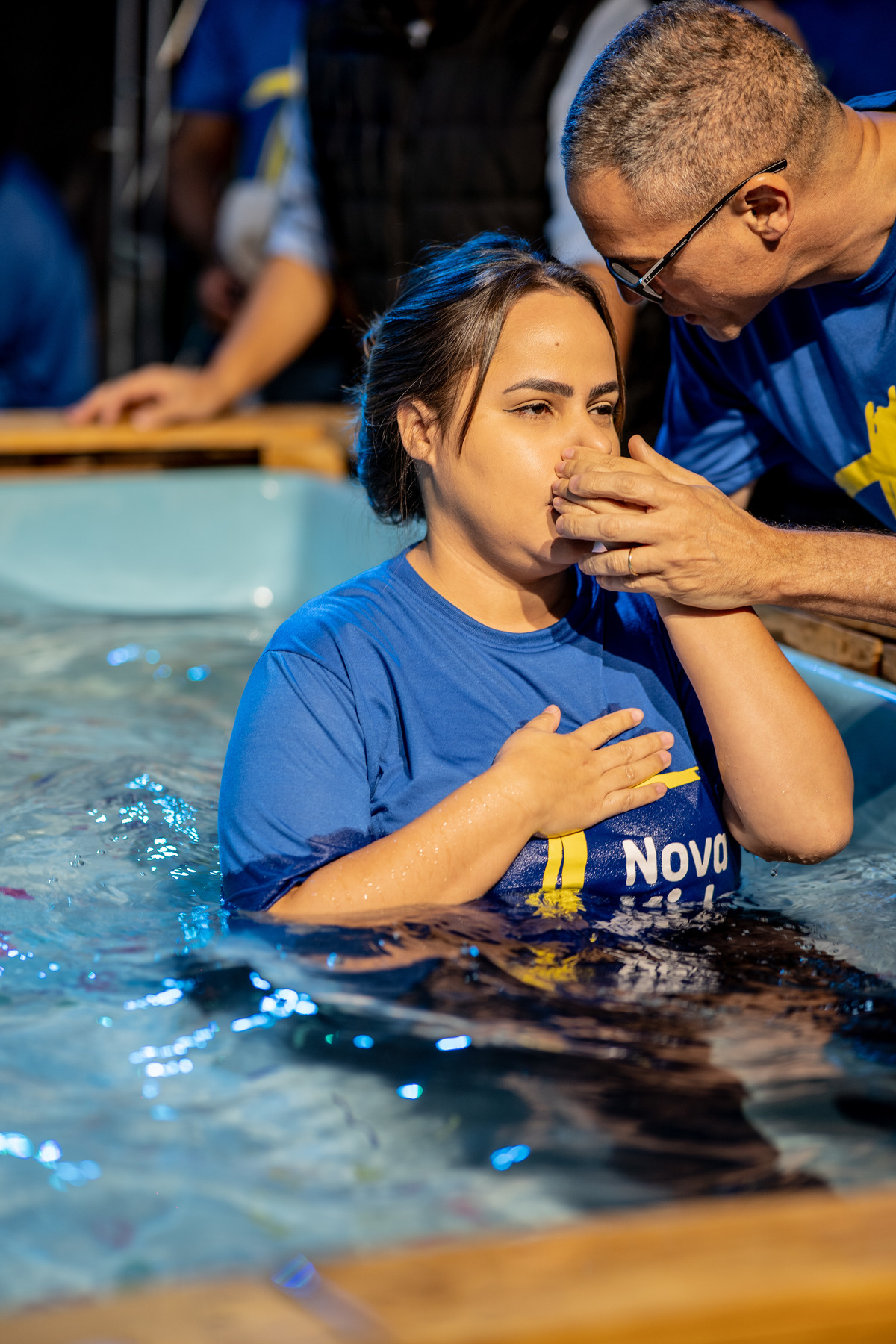 Comunidade da Graça cgguarulhos Cg Guarulhos FERNANDO DINIZ Pastor Fernando Diniz Batismo Batismo nas águas fotografia Jesus Igreja Família