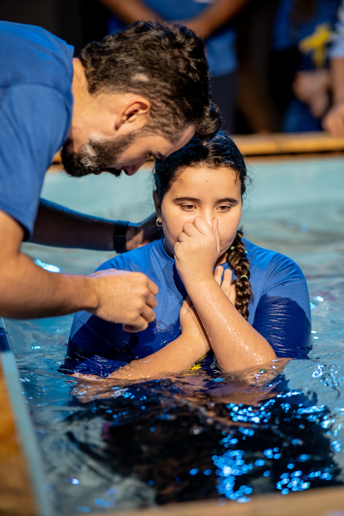Comunidade da Graça cgguarulhos Cg Guarulhos FERNANDO DINIZ Pastor Fernando Diniz Batismo Batismo nas águas fotografia Jesus Igreja Família