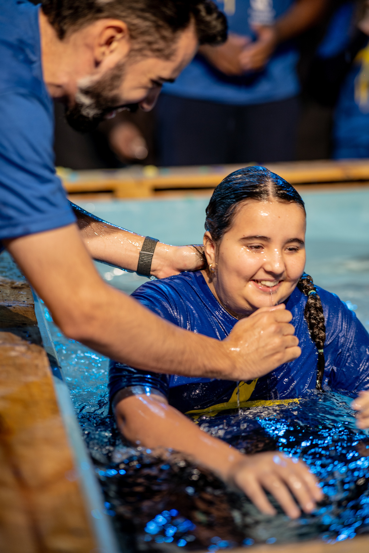 Comunidade da Graça cgguarulhos Cg Guarulhos FERNANDO DINIZ Pastor Fernando Diniz Batismo Batismo nas águas fotografia Jesus Igreja Família