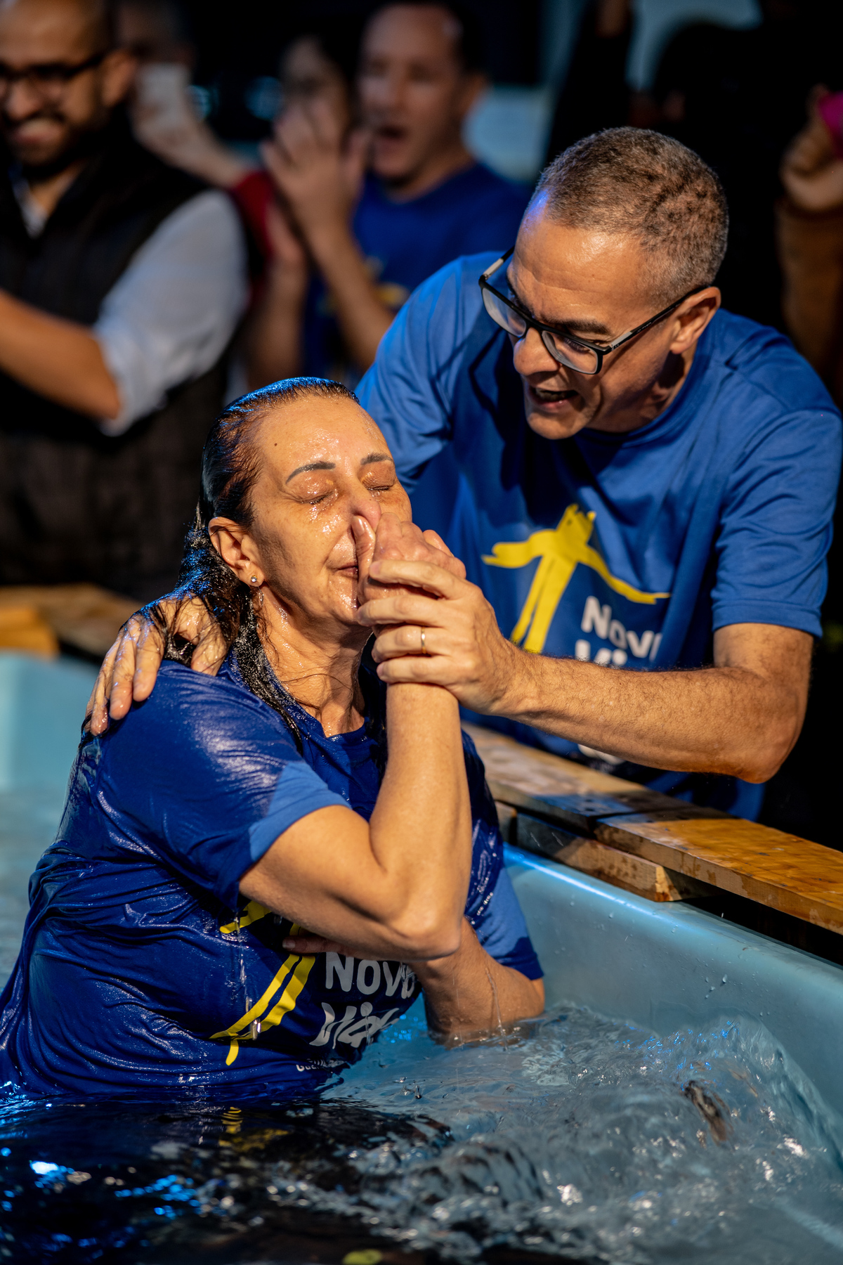 Comunidade da Graça cgguarulhos Cg Guarulhos FERNANDO DINIZ Pastor Fernando Diniz Batismo Batismo nas águas fotografia Jesus Igreja Família