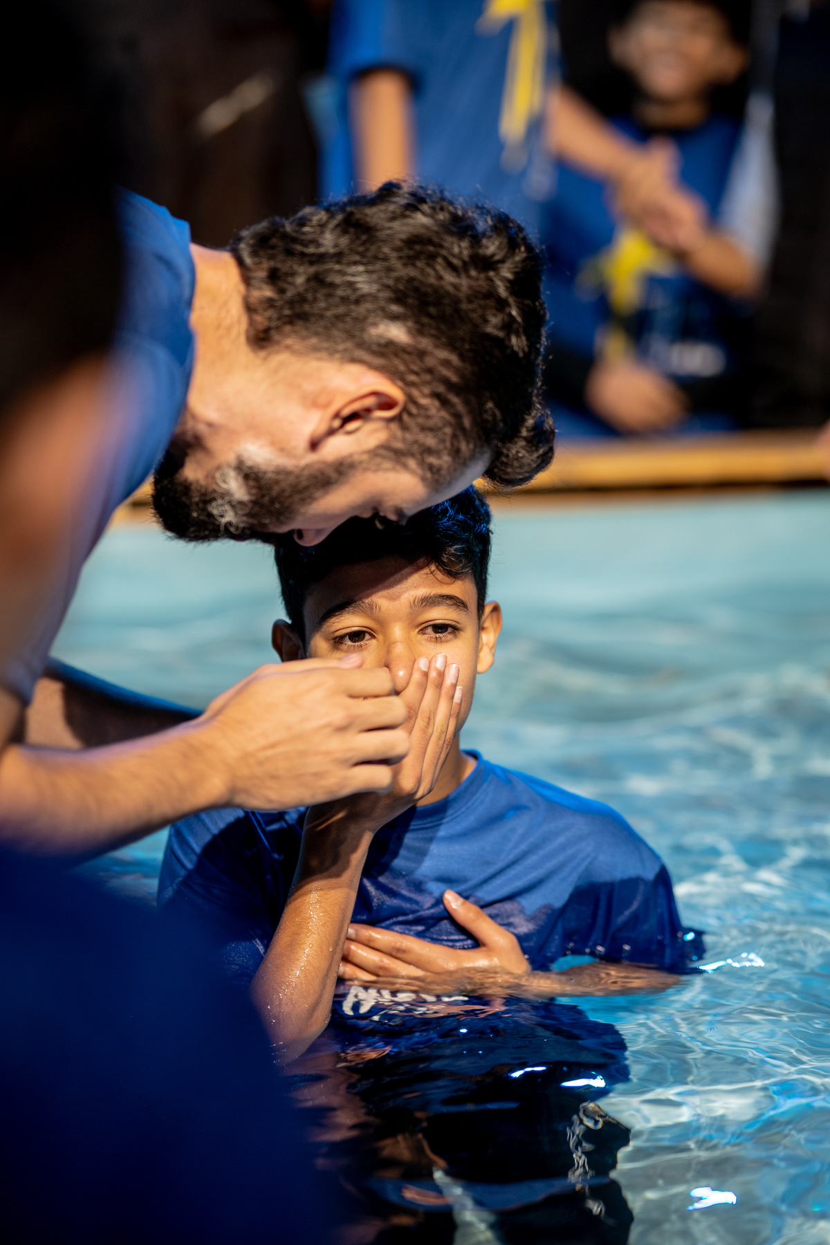 Comunidade da Graça cgguarulhos Cg Guarulhos FERNANDO DINIZ Pastor Fernando Diniz Batismo Batismo nas águas fotografia Jesus Igreja Família