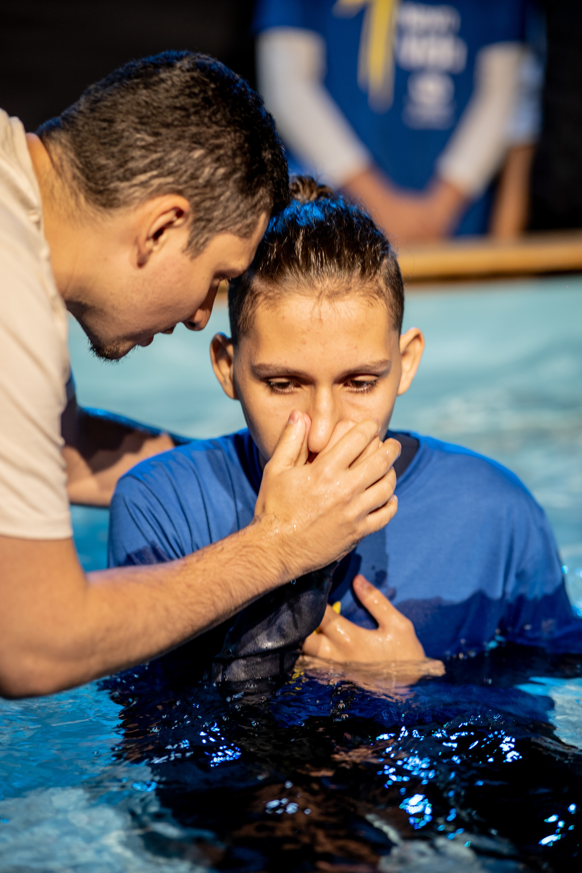 Comunidade da Graça cgguarulhos Cg Guarulhos FERNANDO DINIZ Pastor Fernando Diniz Batismo Batismo nas águas fotografia Jesus Igreja Família