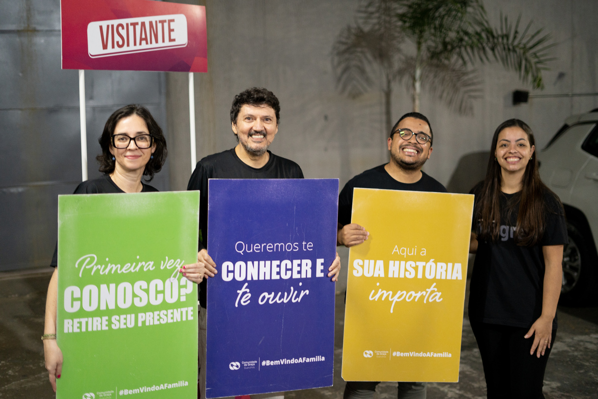 apresentação novos membros fernando diniz Comunidade da graça Guarulhos cg guarulhos