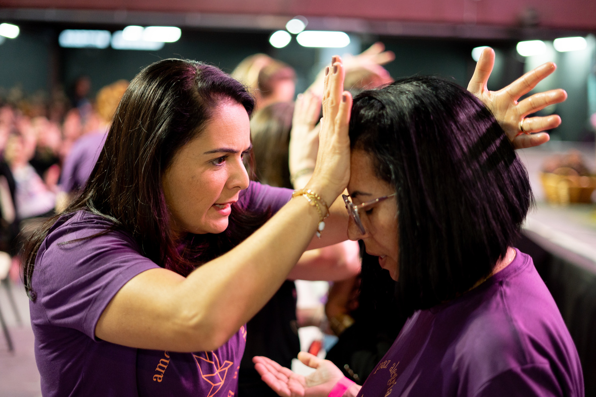 Mulheres Intercessoras base guarulhos comunidade da Graça