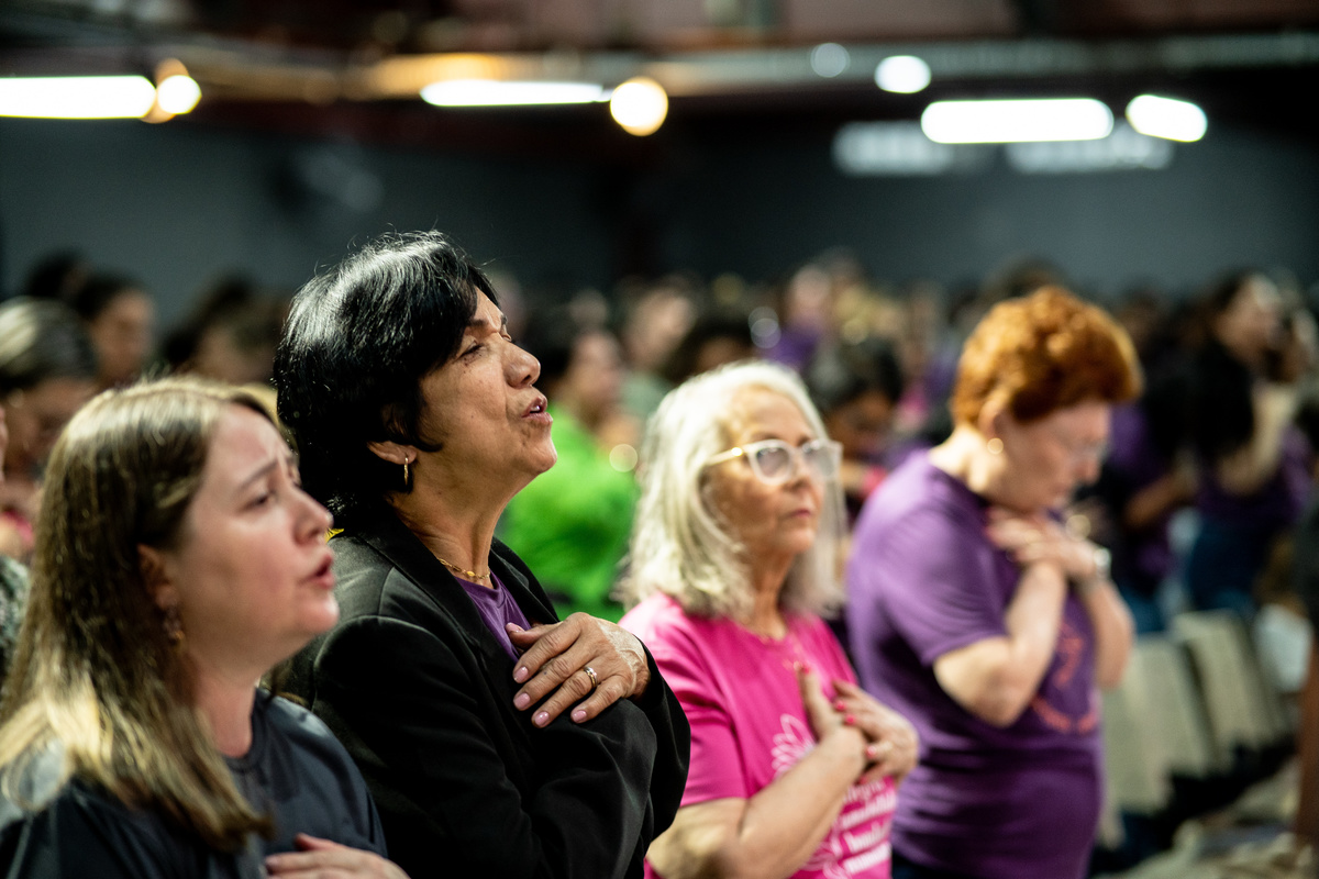 Mulheres Intercessoras base guarulhos comunidade da Graça