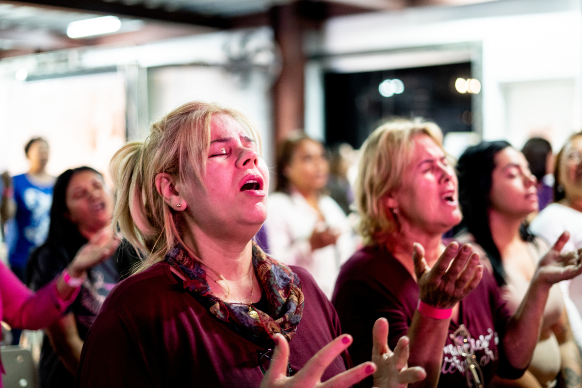 Mulheres Intercessoras base guarulhos comunidade da Graça