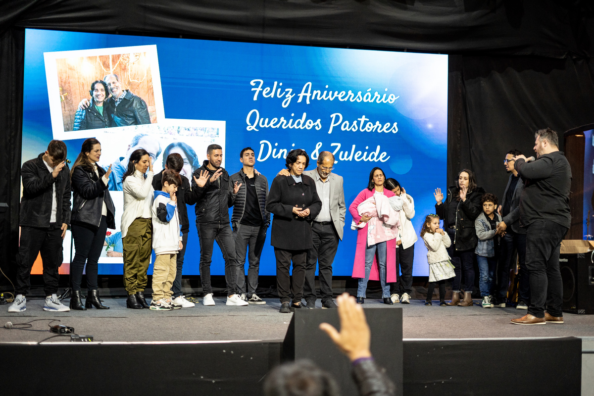 Aniversário pastor Diniz e Zuleide