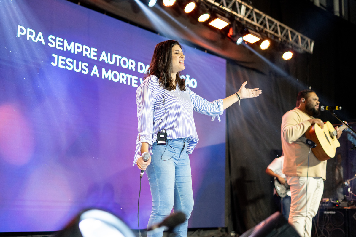 Culto de celebração, comunidade da Graça