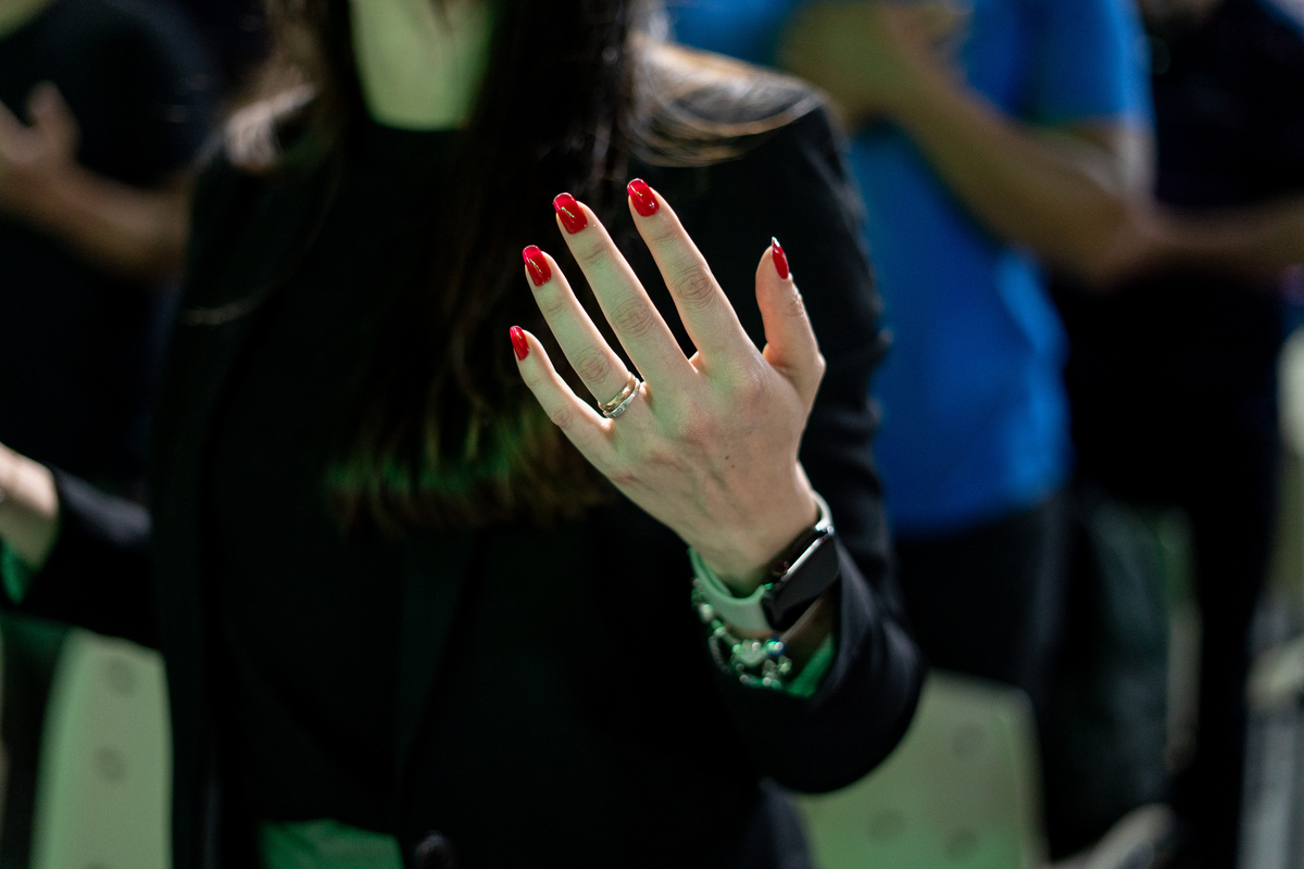 Culto de celebração, comunidade da Graça