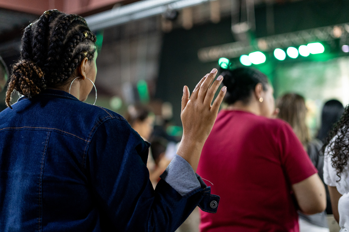 Culto de celebração, comunidade da Graça