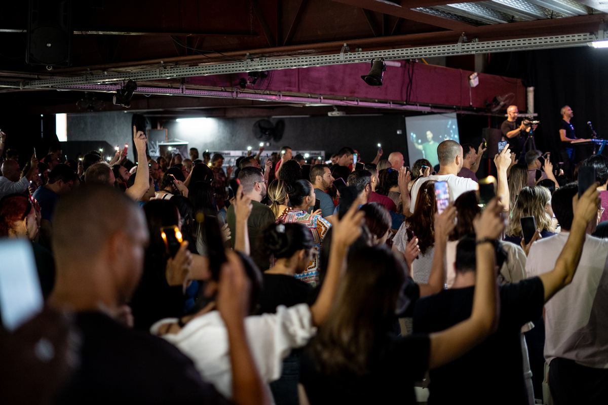 Culto de celebração, comunidade da Graça