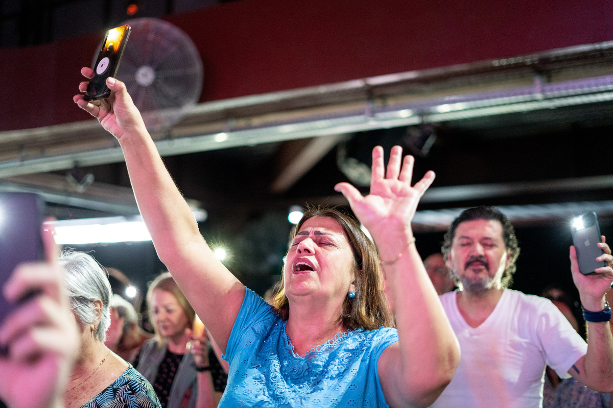 Culto de celebração, comunidade da Graça