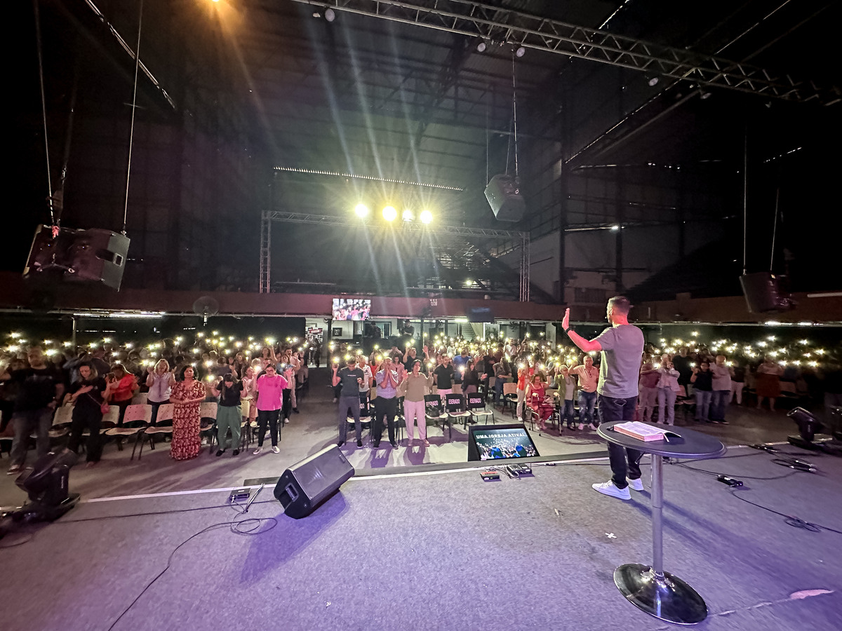 Culto de celebração, comunidade da Graça
