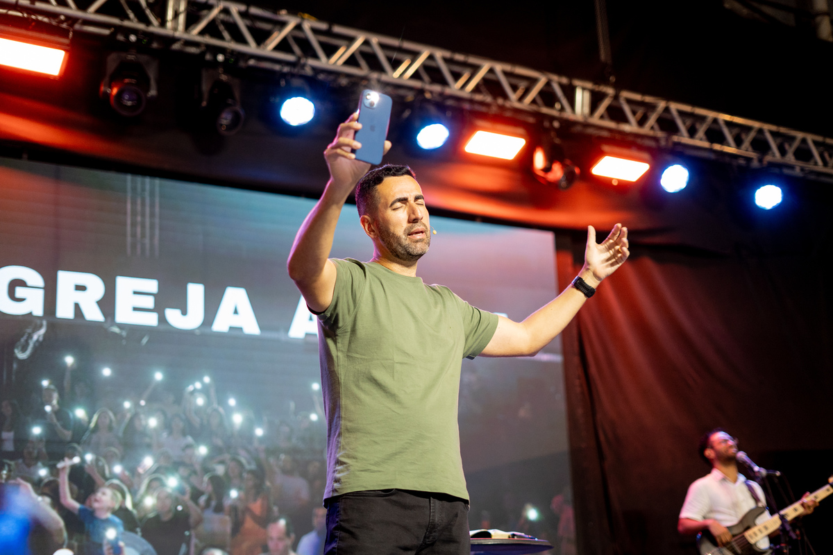 Culto de celebração, comunidade da Graça