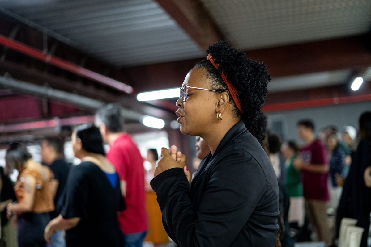 Culto de celebração, comunidade da Graça