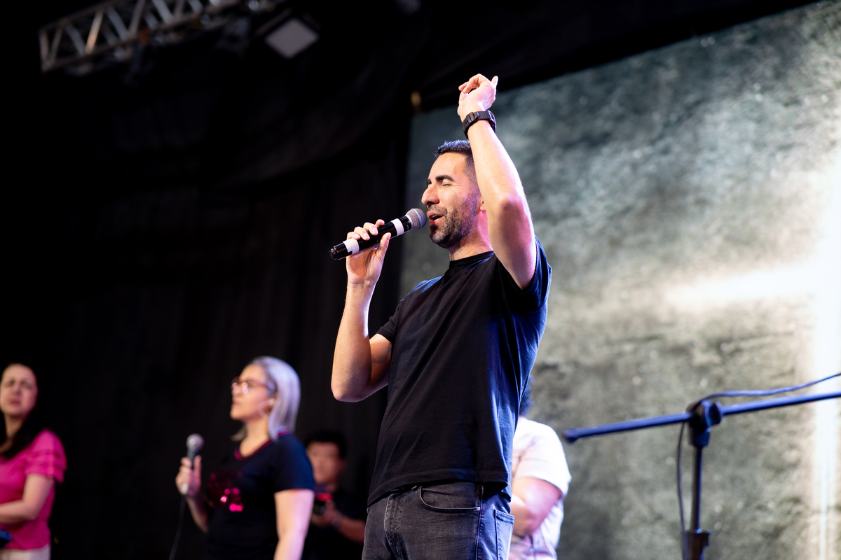 Encontro Homens e Encontro Plena, comunidade da Graça, Cg Guarulhos, Fernando Diniz, Sueli Mendonça, Davi Martins, louvor, adoração, shopping internacional