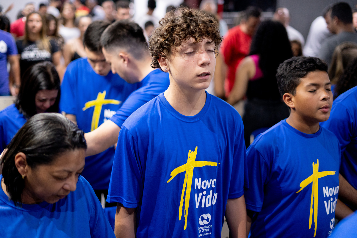Comunidade da Graça, cg guarulhos, batismo nas águas, fernando diniz, louvor, adoração