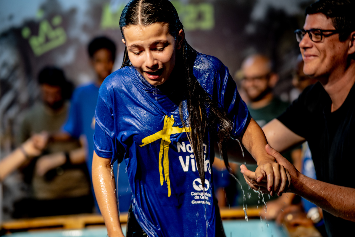Comunidade da Graça, cg guarulhos, batismo nas águas, fernando diniz, louvor, adoração