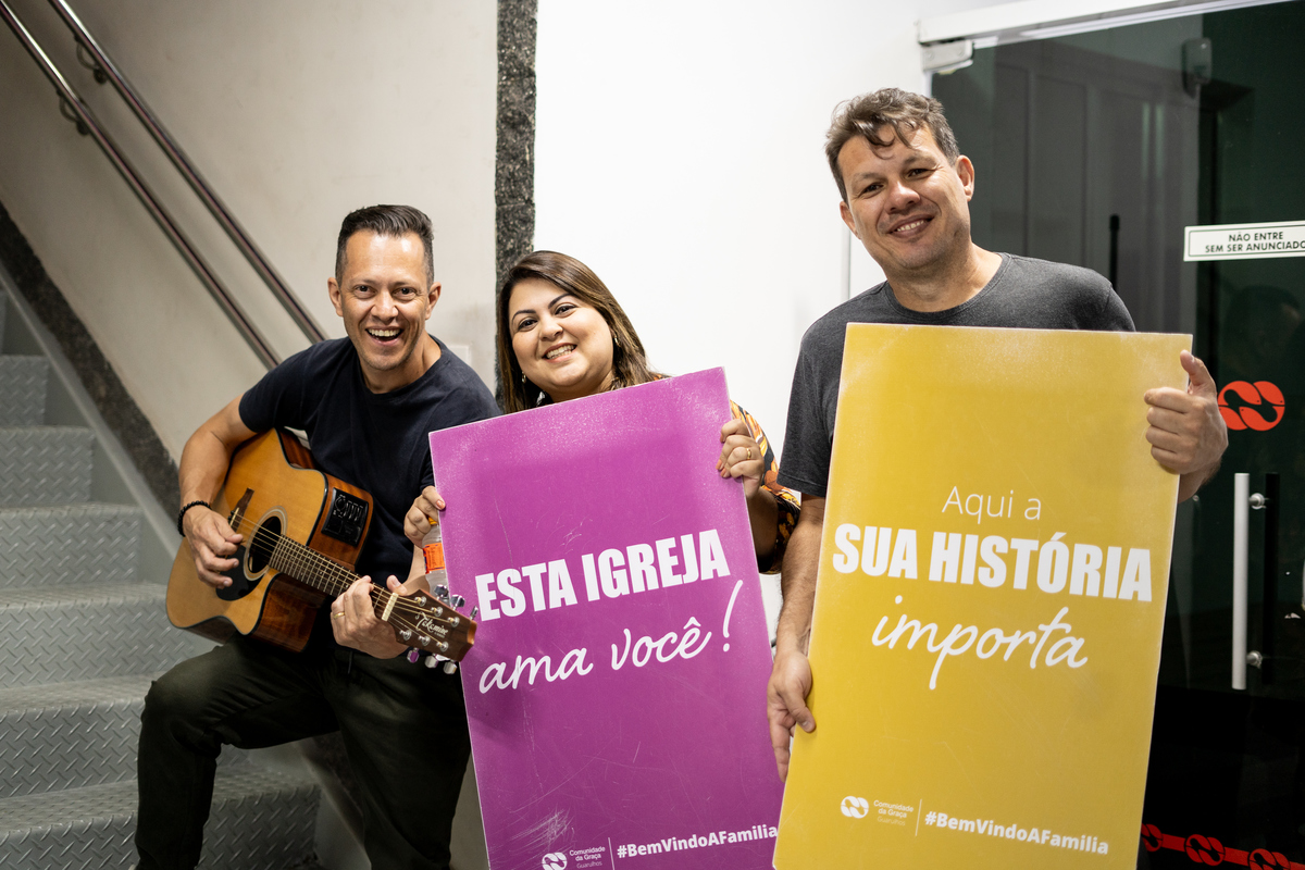 Cg Guarulhos, novos membros, comunidade da Graça