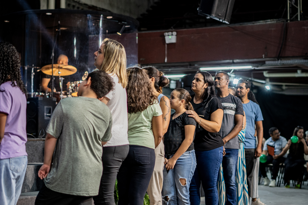 Novos membros, comunidade da Graça