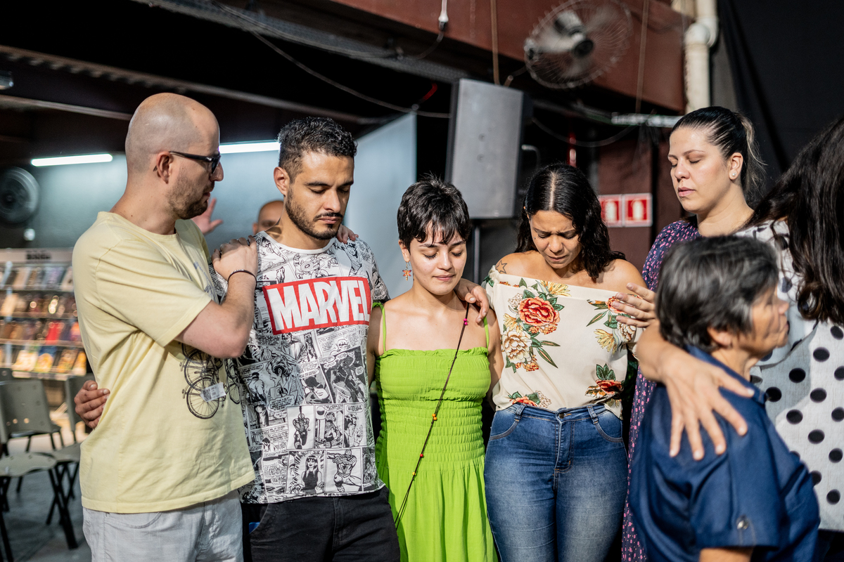 Novos membros, comunidade da Graça