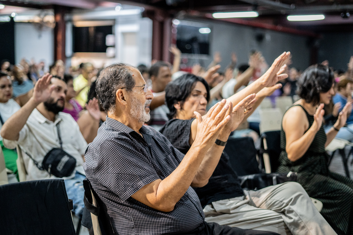 Novos membros, comunidade da Graça