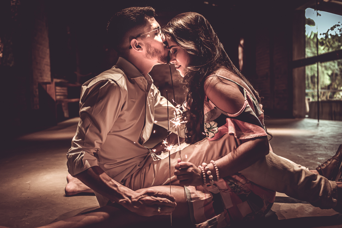Pre Wedding iluminado