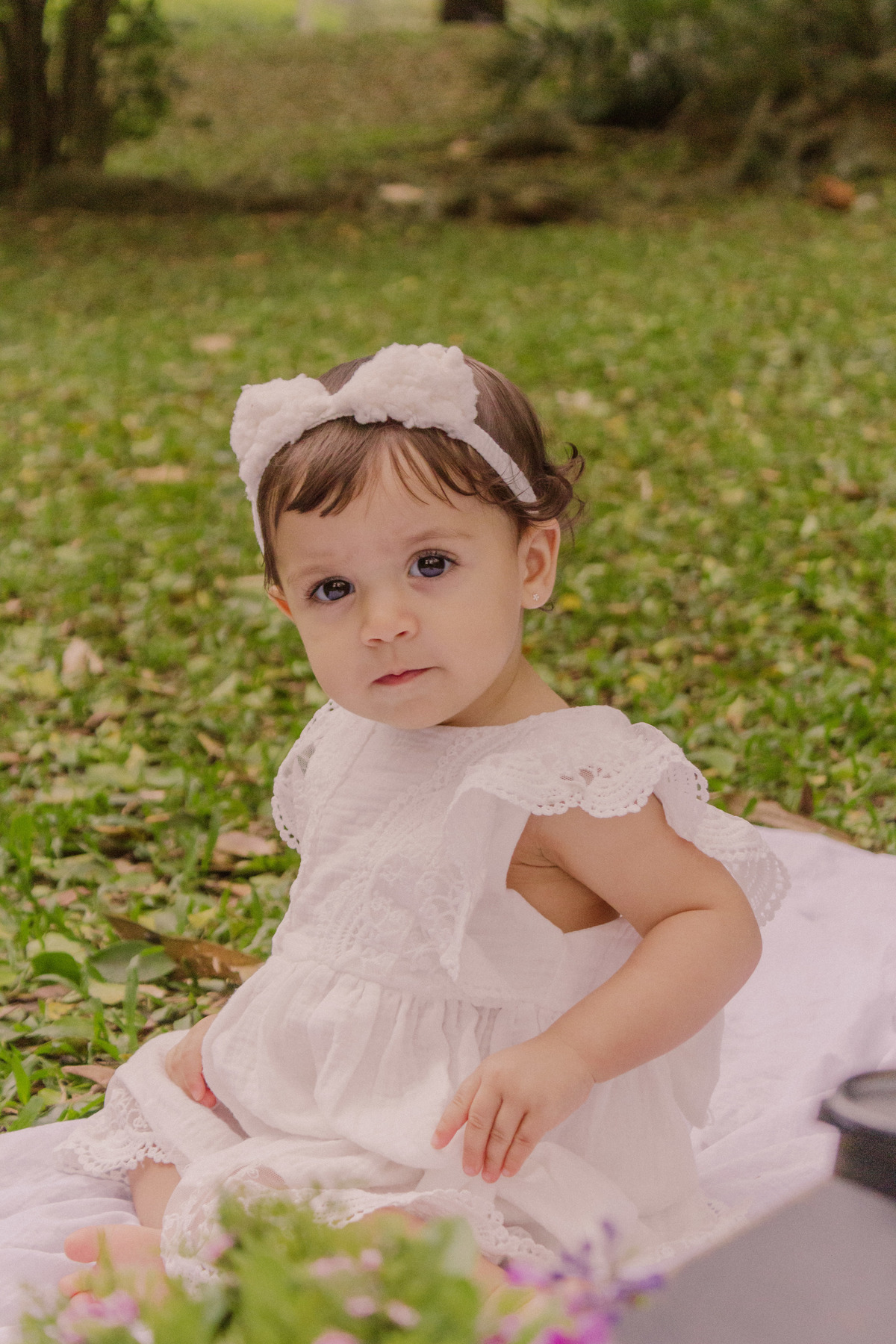 Ensaio fotografico de 1 ano, Smash the cake externo - Parque Ibirapuera São Paulo, SP 