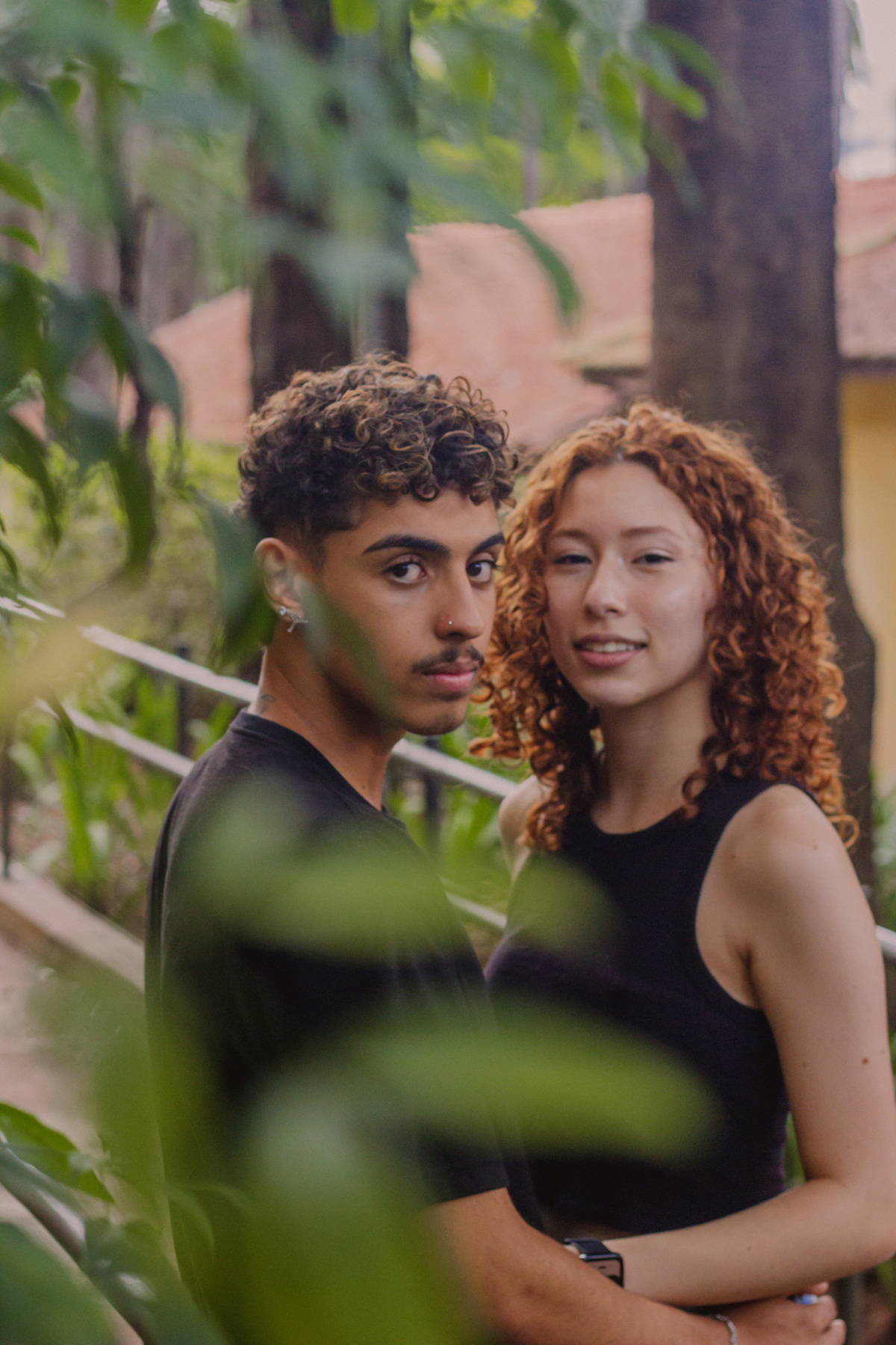 ensaio fotografico de casal jovem realizado no parque da água branca, Barra Funda - São Paulo, SP
