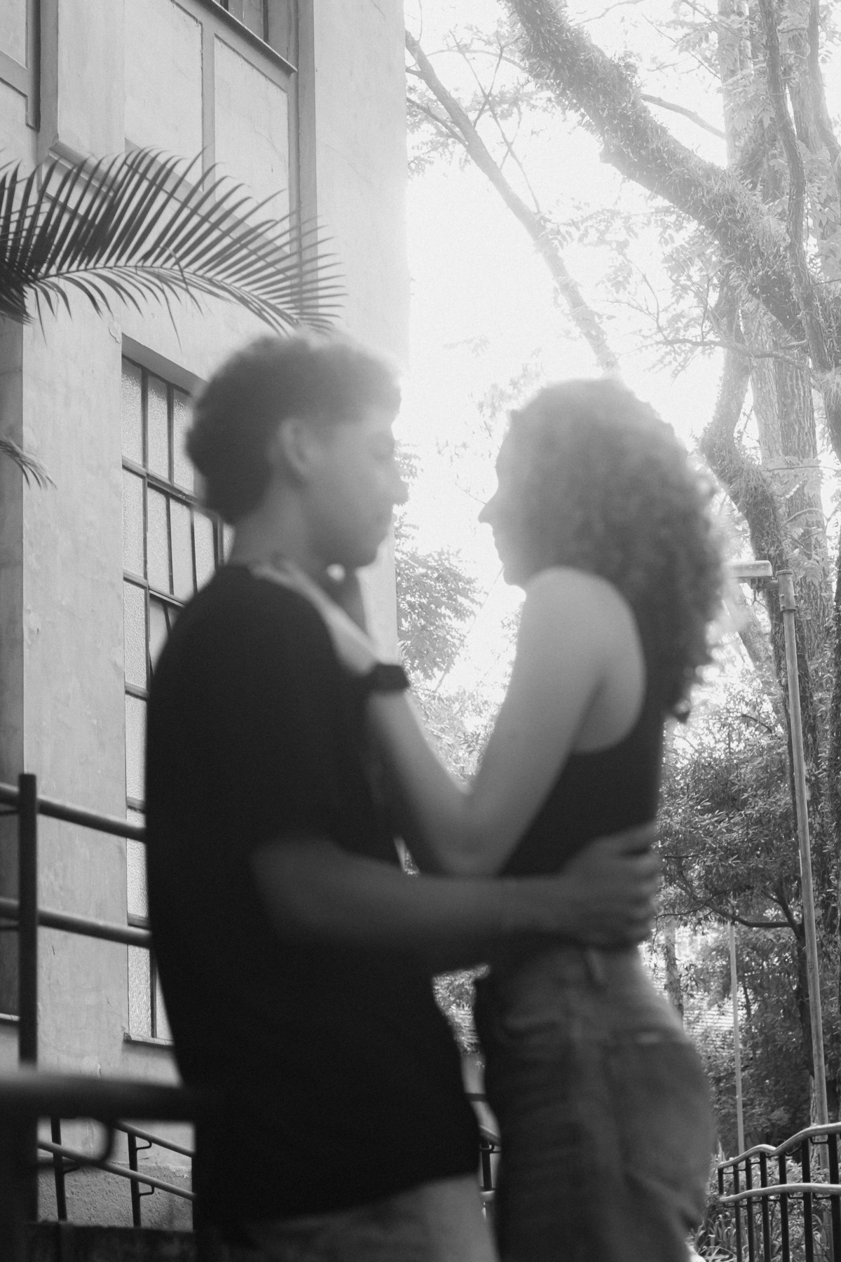 ensaio fotografico de casal jovem realizado no parque da água branca, Barra Funda - São Paulo, SP