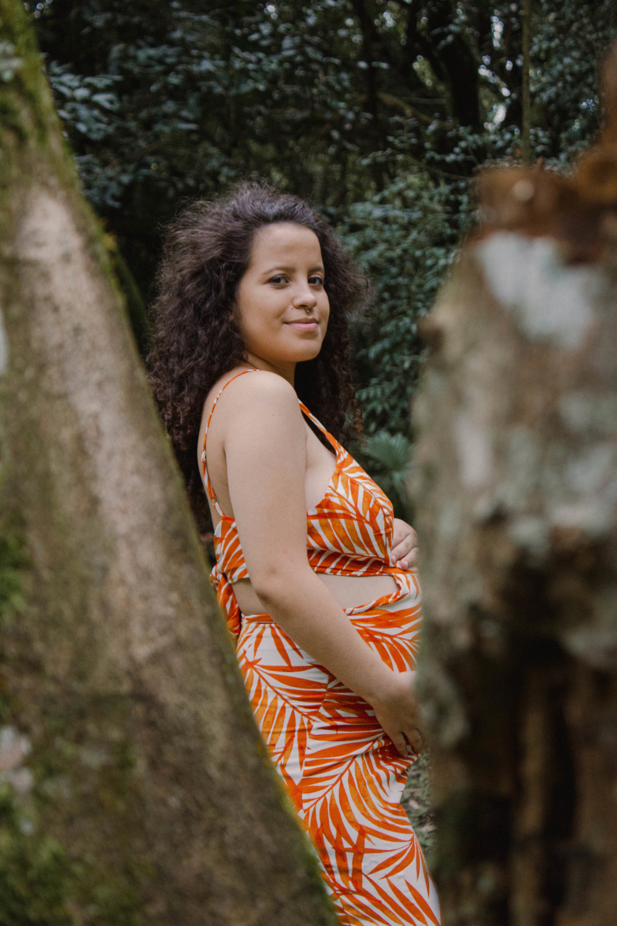 Ensaio Fotografico de gestante no parque Biacica