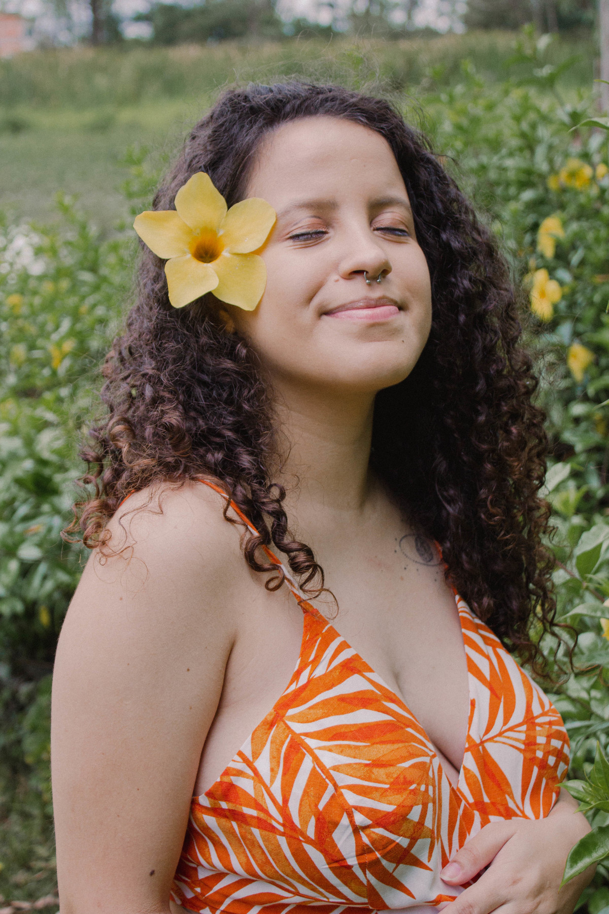 Ensaio Fotografico de gestante no parque Biacica