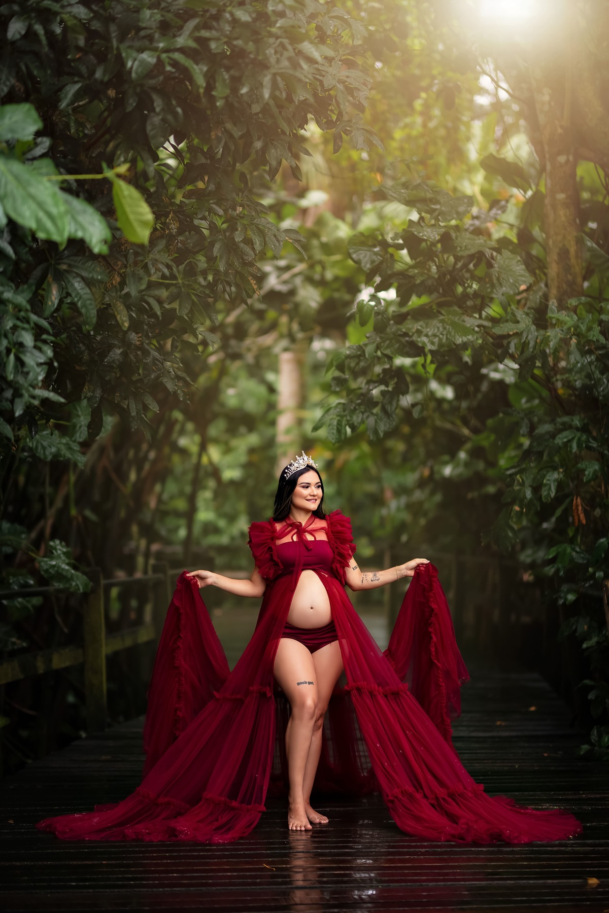 Ensaio gestante - Mangal das Garças | Katharine Vaz Fotógrafa Belém - Pará