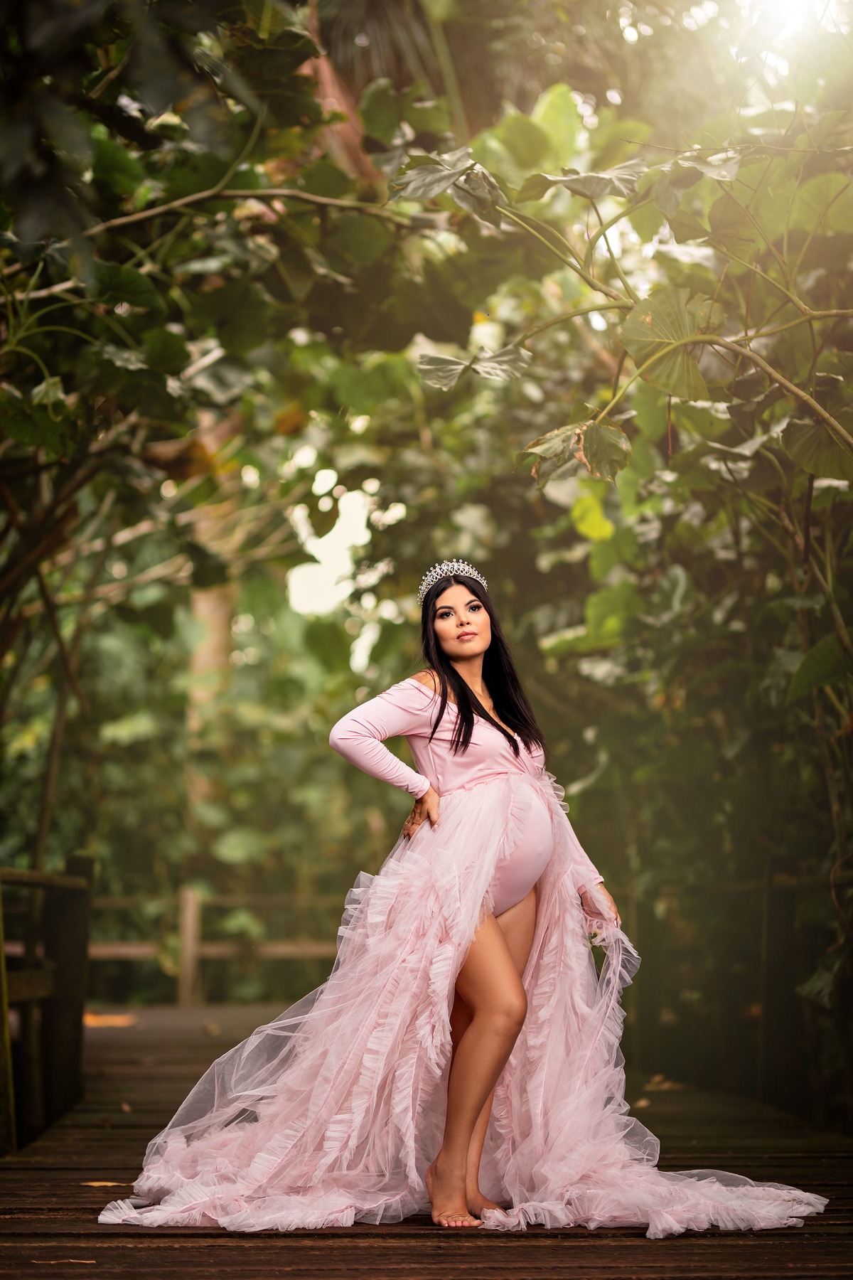 Ensaio gestante - Mangal das Garças em Belém, Pará