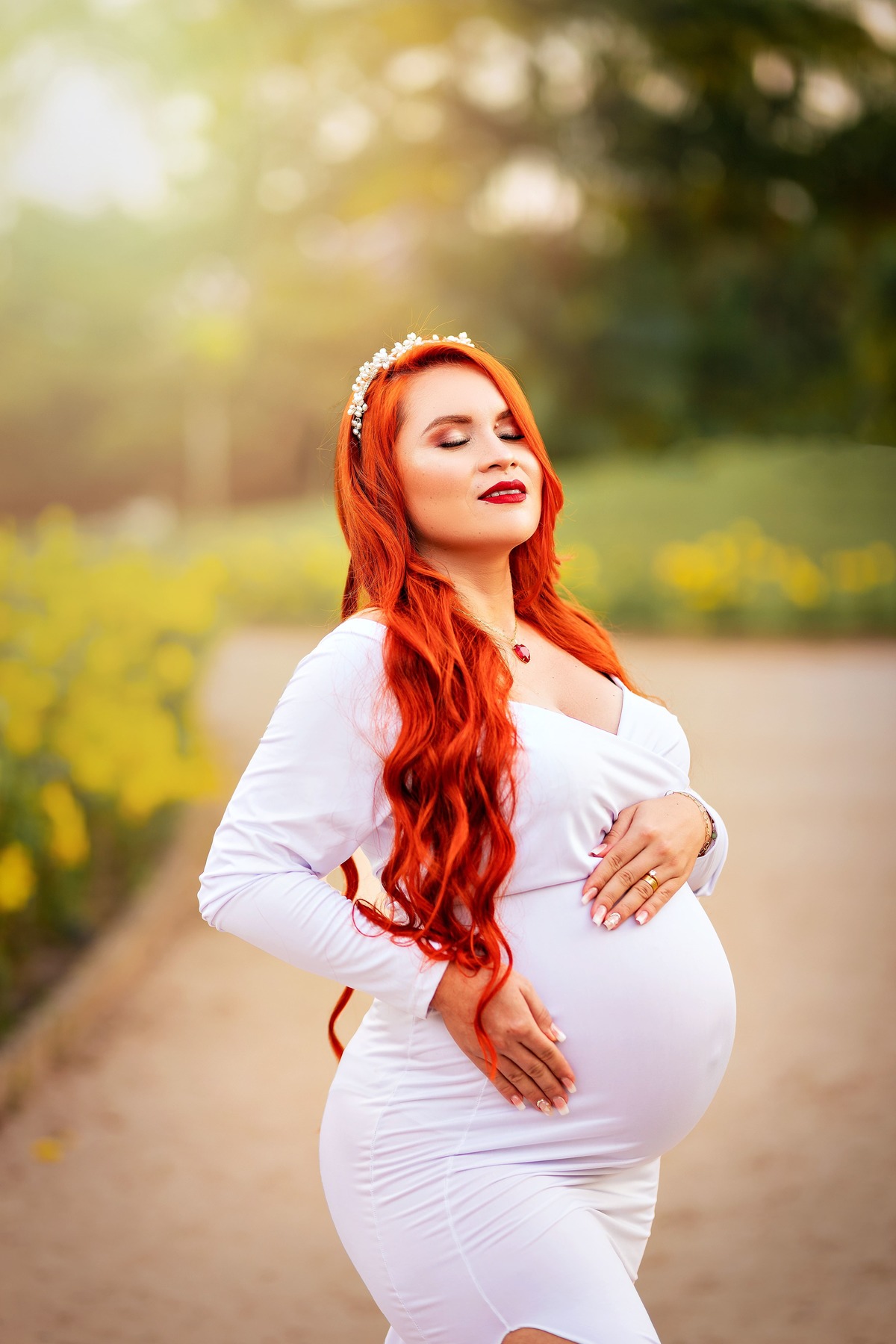 Ensaio gestante - Mangal das Garças em Belém, Pará