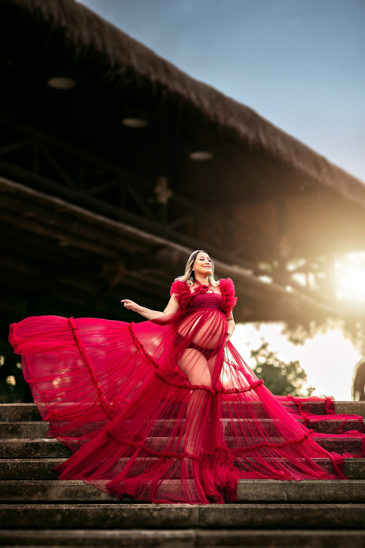 Ensaio gestante - Mangal das Garças | Katharine Vaz Fotógrafa Belém - Pará