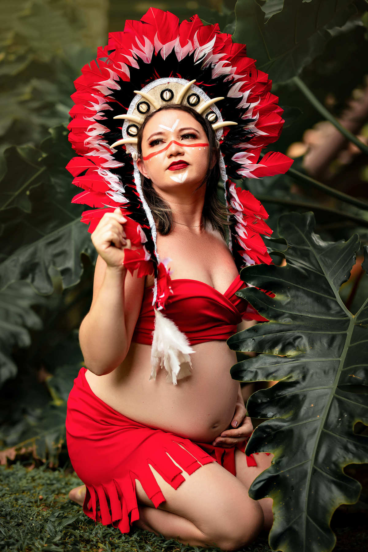 Ensaio gestante - Mangal das Garças em Belém, Pará