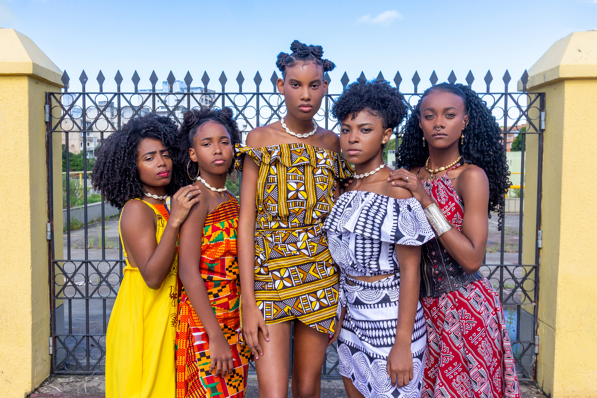 Meninas do Pretas tem Dendê