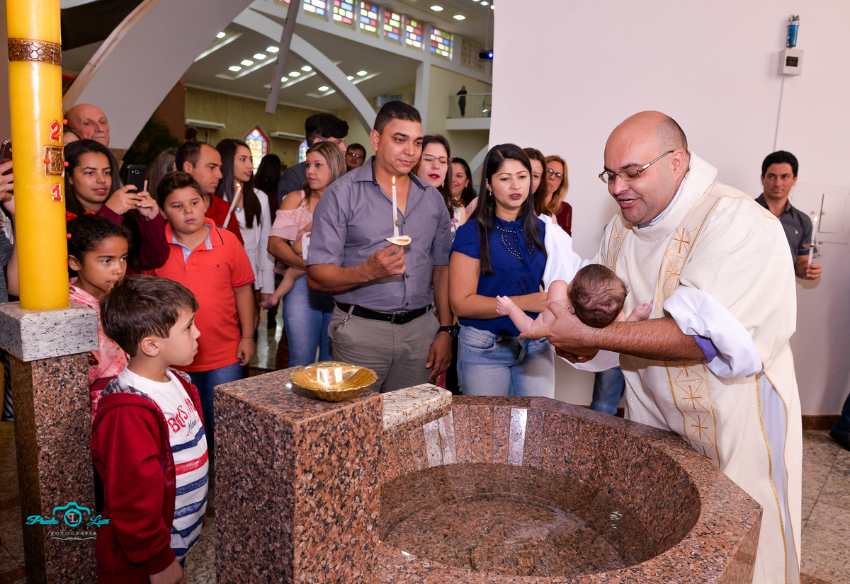 HORA DO BATISMO DE BIANCA 
