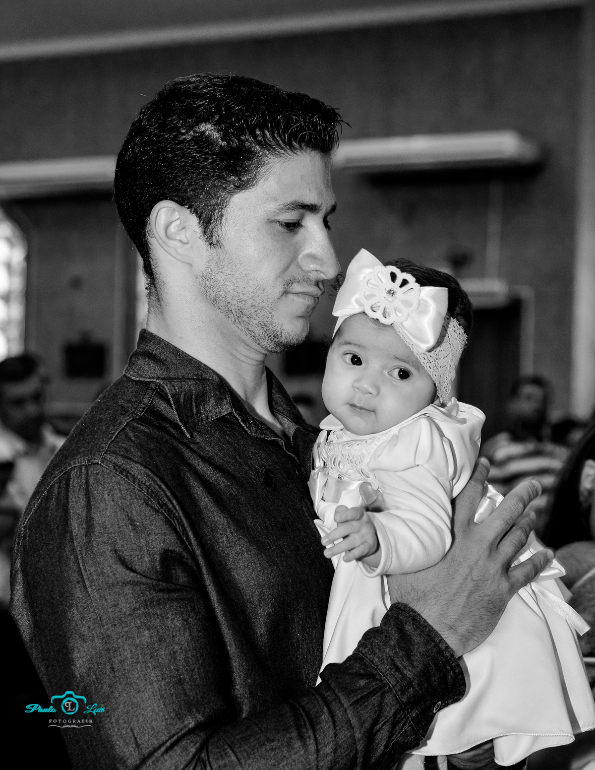 BIANCA NO COLO DO PAPAI