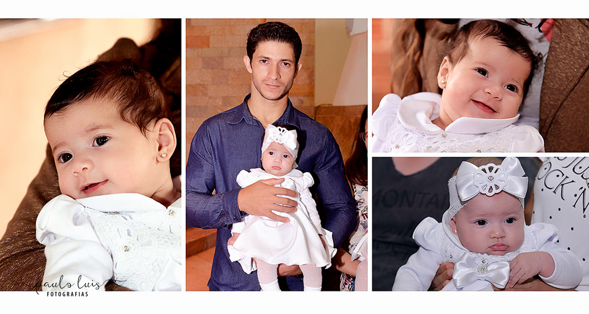 O PAPAI LUCIANO E AS FILHAS BIANCA E LÍVIA 