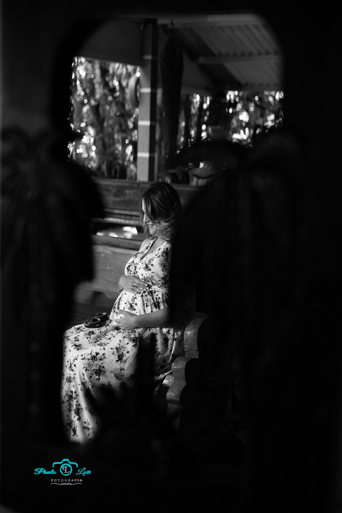 Momento de pensar e acariciar o filho que esta por vir !