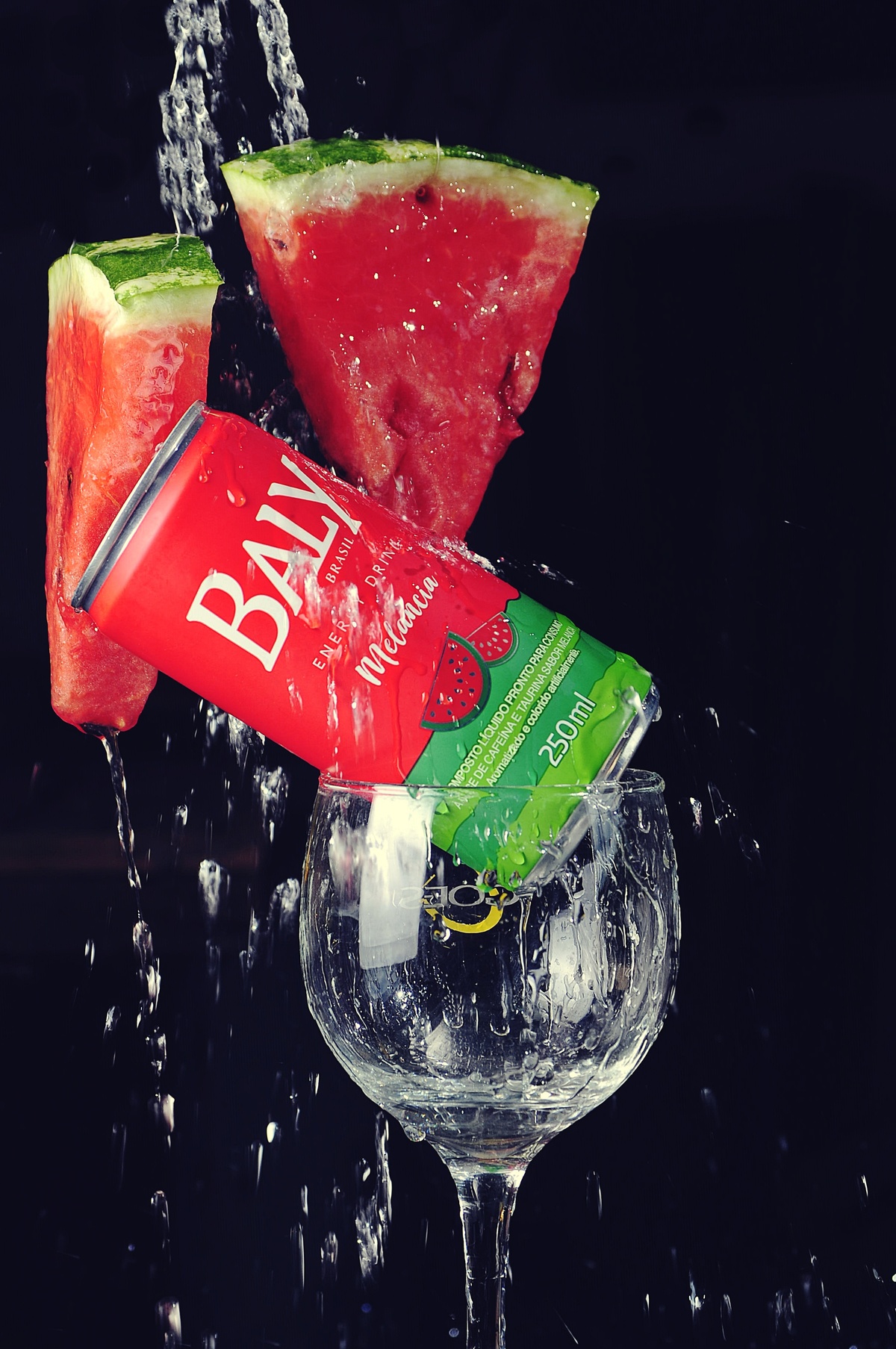 foto de bebida para uso publicitário