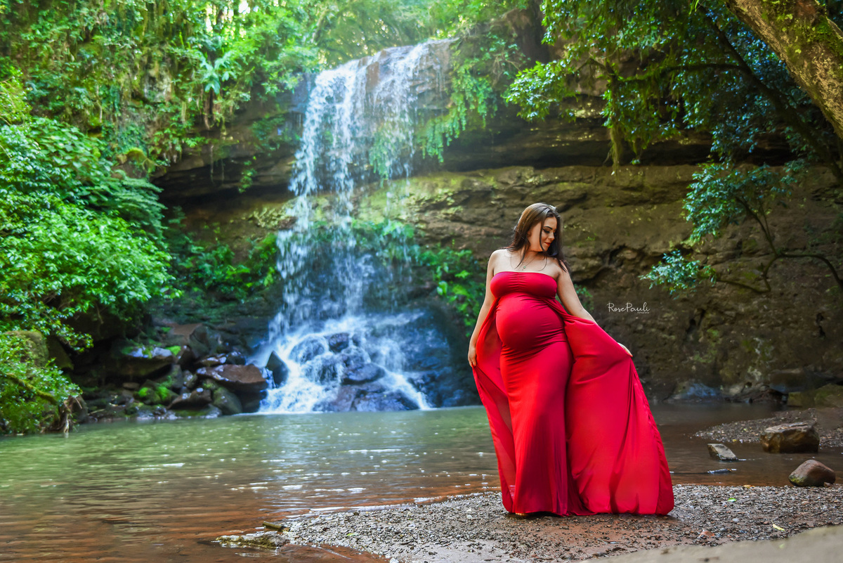 Ensaio externo gestante