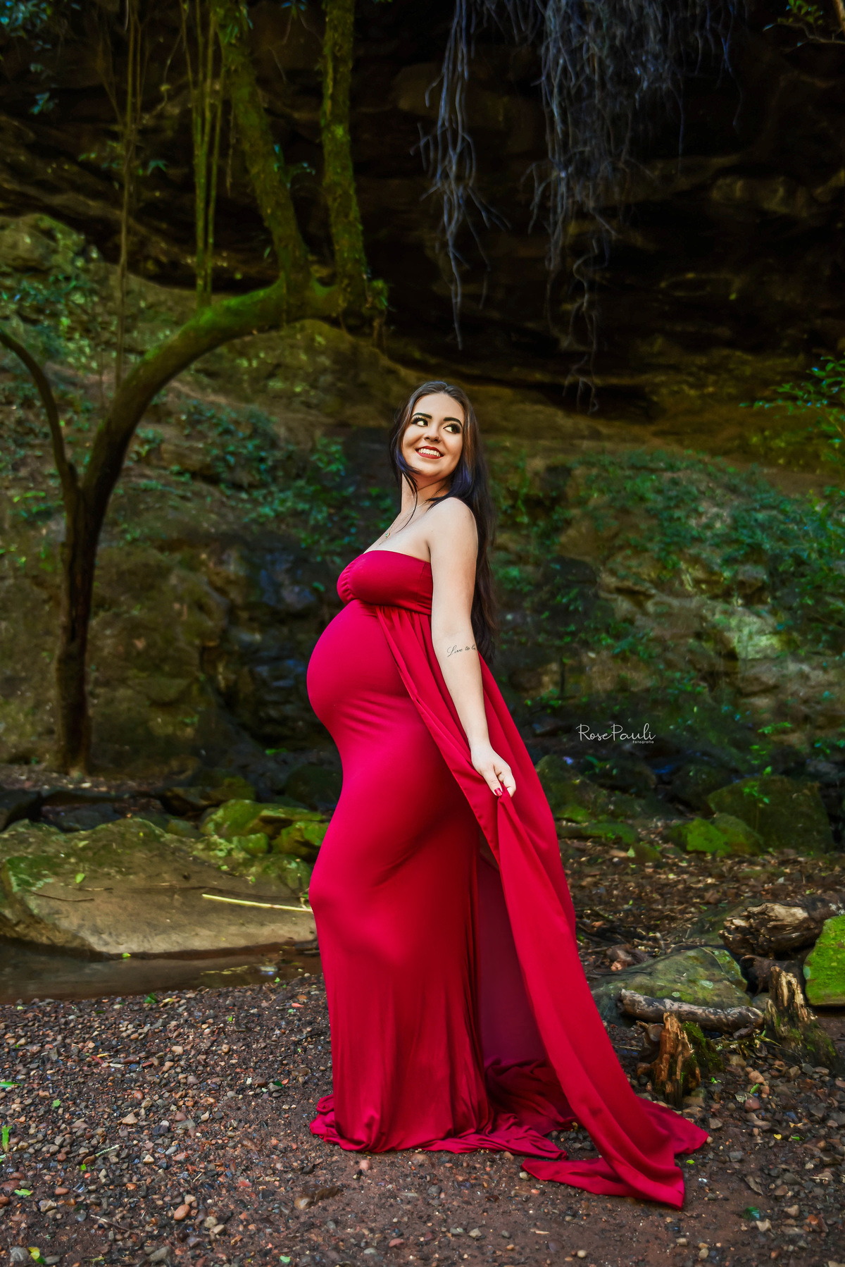 Ensaio externo gestante