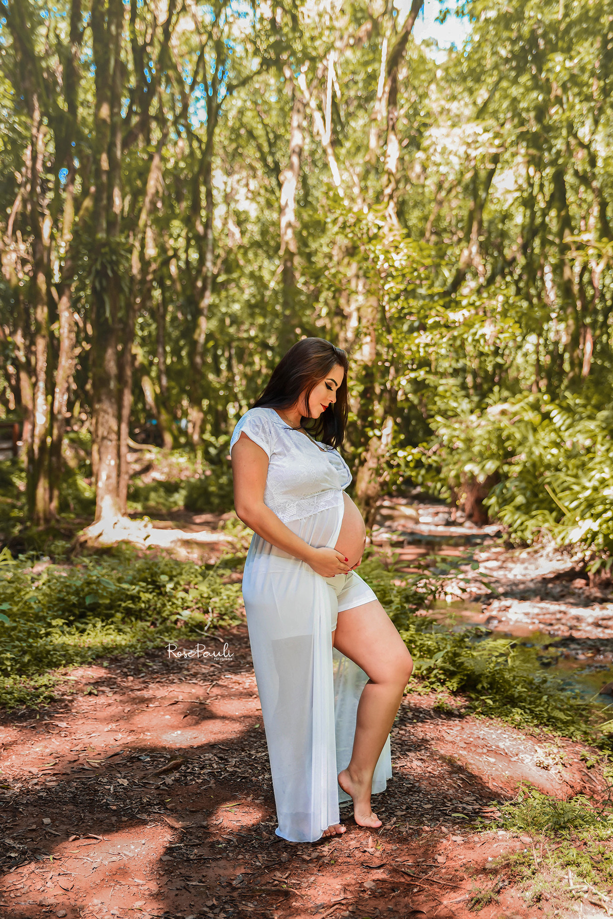 Ensaio externo gestante