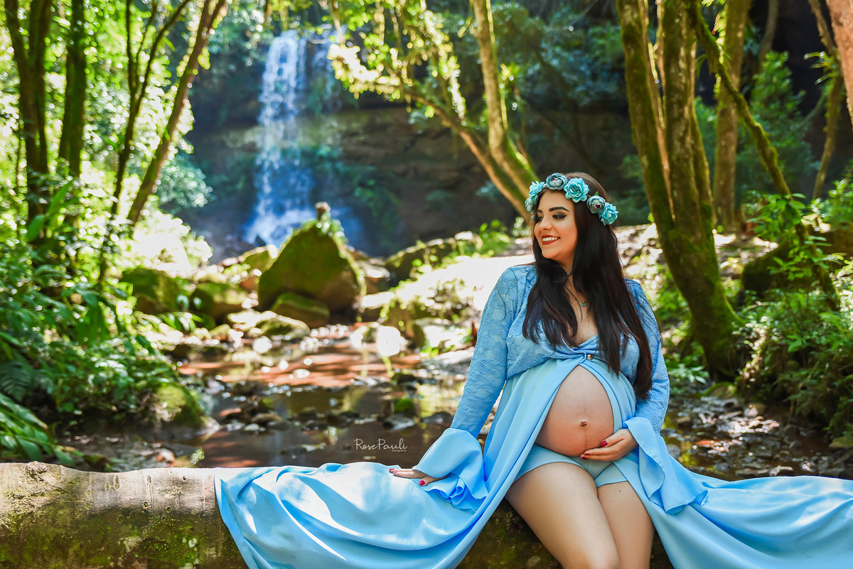 Ensaio externo gestante