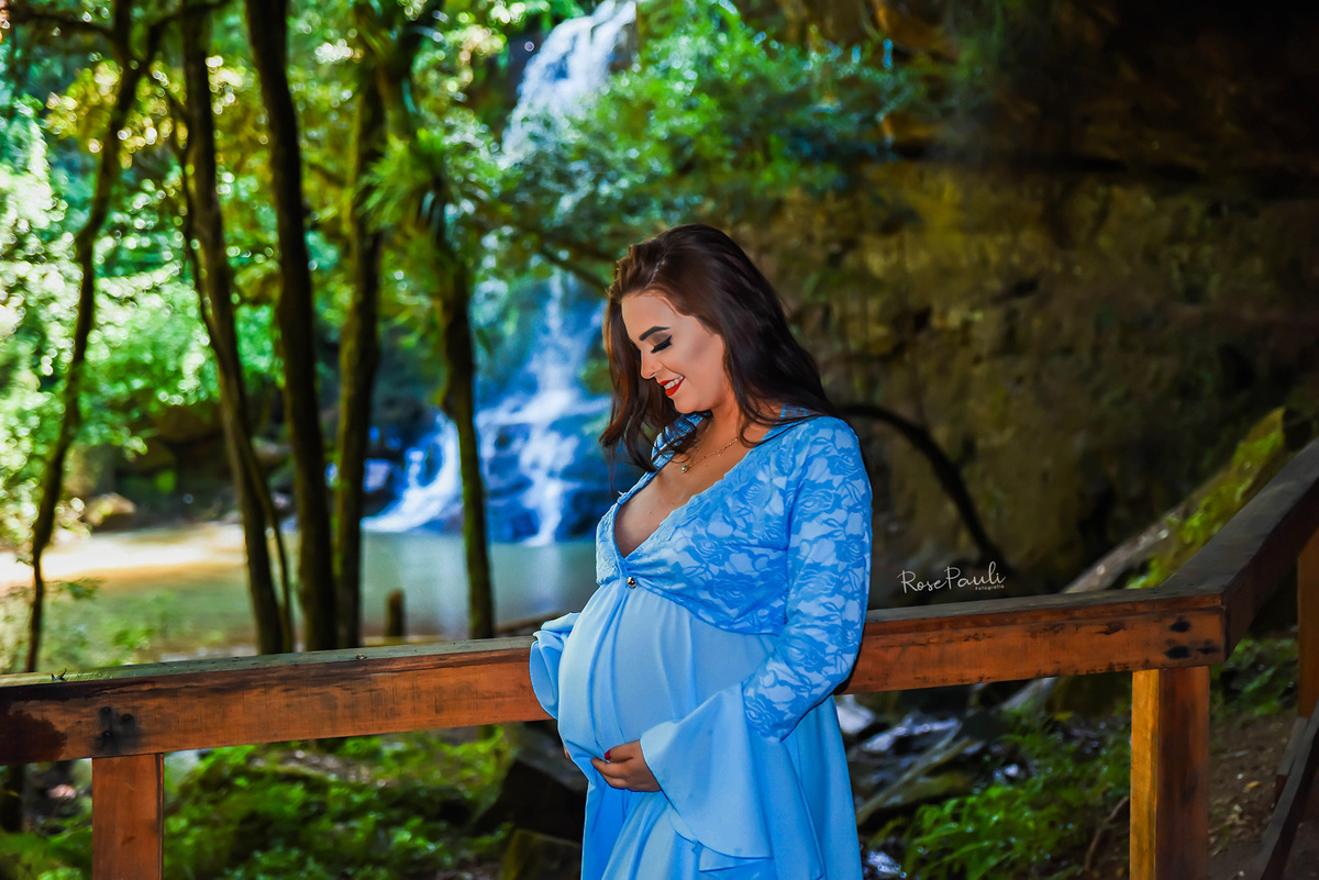 Ensaio externo gestante