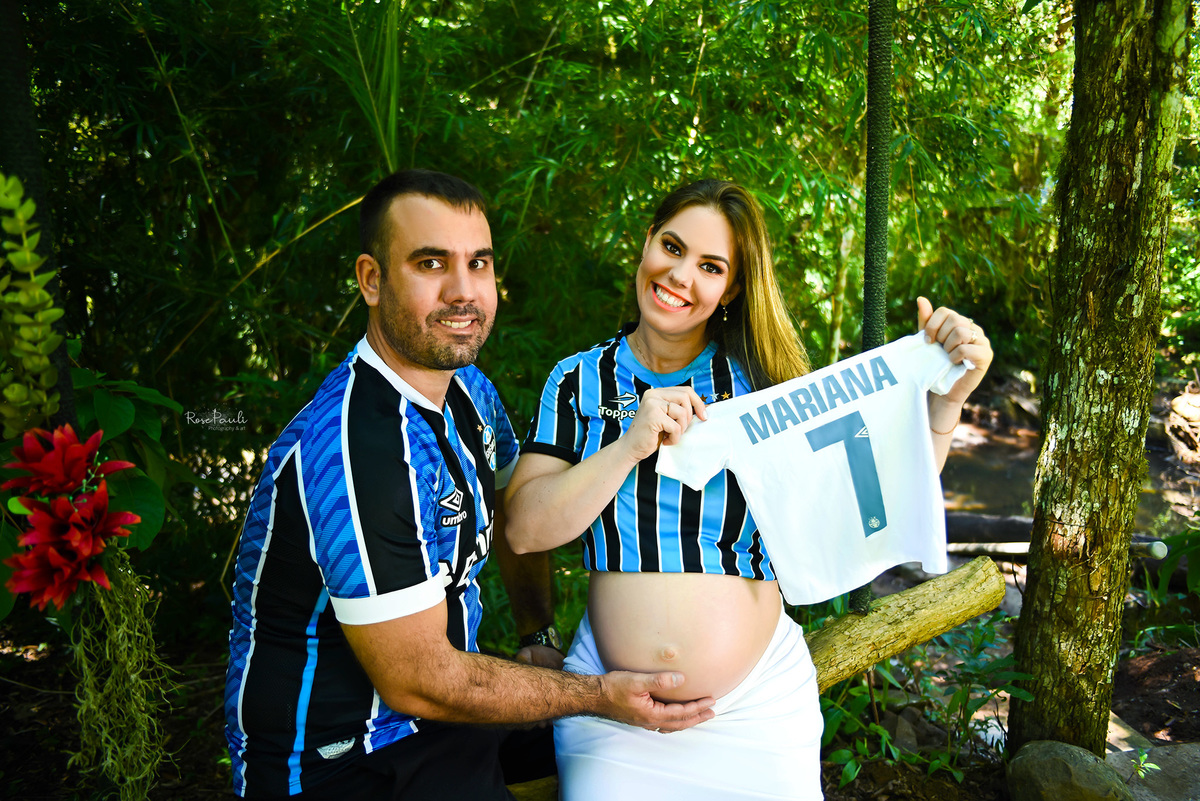 Ensaio externo gestante