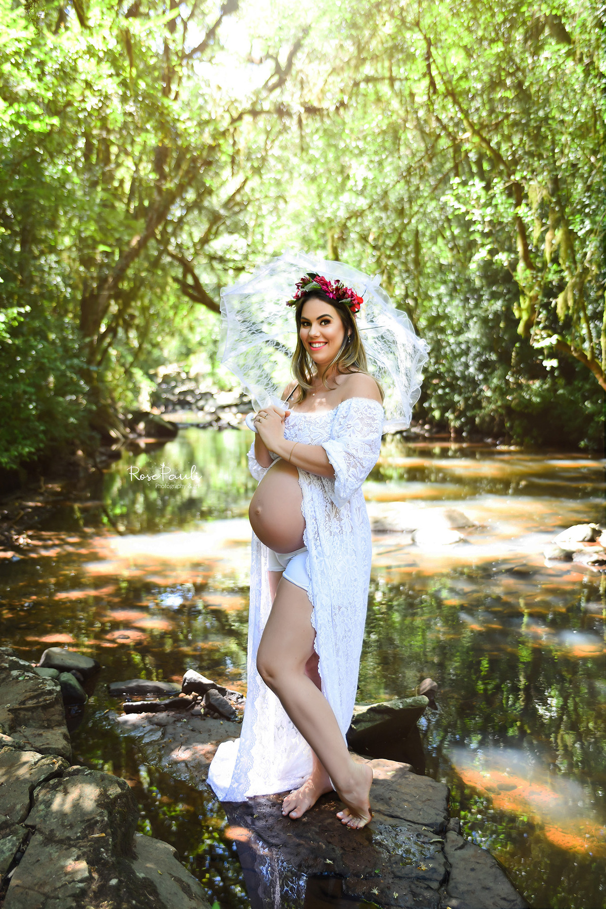 Ensaio externo gestante